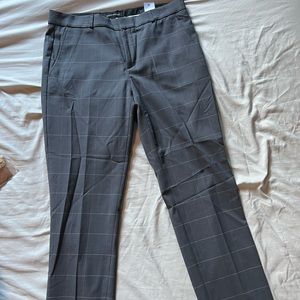 Banana Republic plaid slacks 6